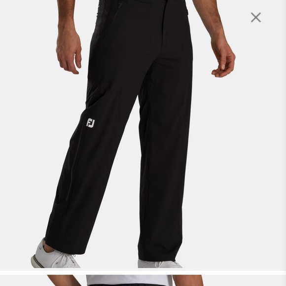 FootJoy Pants Footjoy Medium Dryjoys Tour Lts Rain Pants Black 35